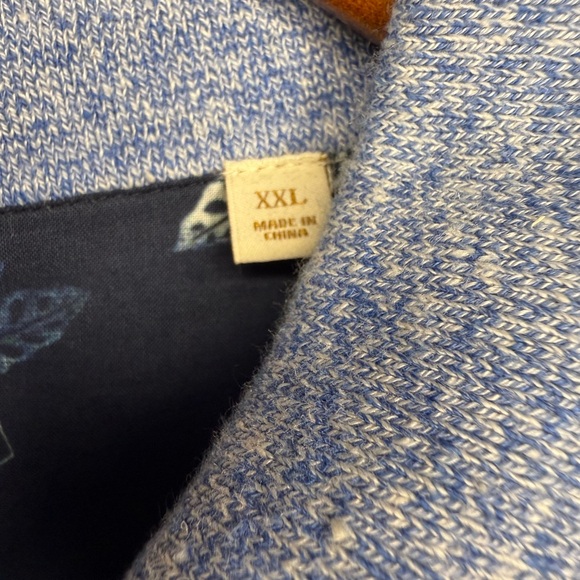 $188 Scotch & soda knit polo men’s XXL sky blue - Picture 12 of 13